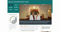 Desktop Screenshot of dryehacupunctureclinic.com